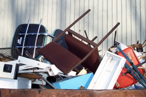 Residents participating in West Ham recycling program