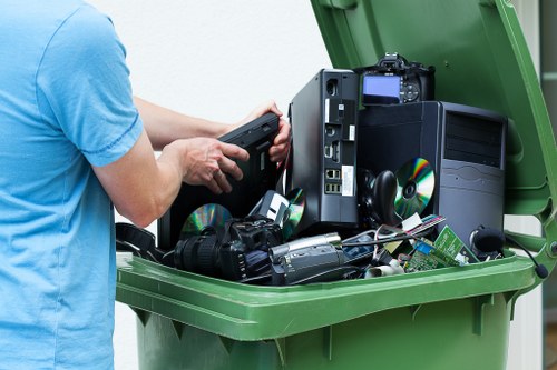 Professional services assisting with garage clearance