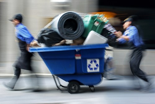 Business owner benefits from commercial skip hire services